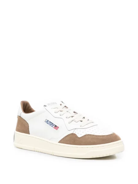 Sneakerși Autry cu autograf alb