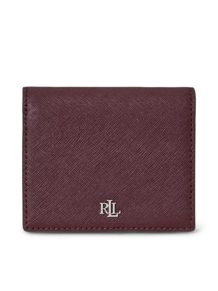Portfel LAUREN RALPH LAUREN czerwony