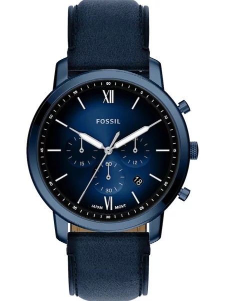 FOSSIL Ceas analogic NEUTRA bleumarin alb