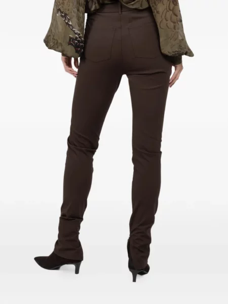 Hlače Ronny Kobo smeđa