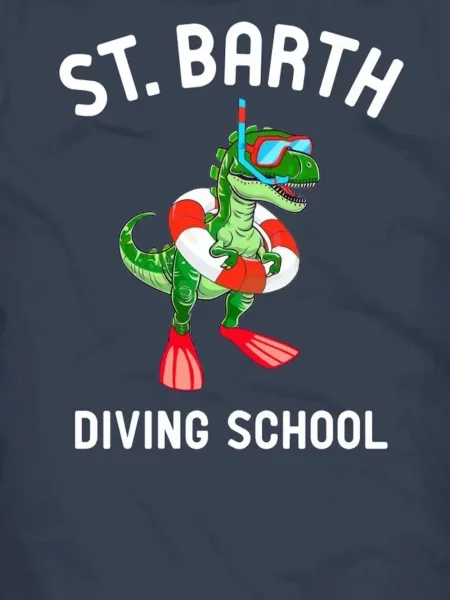 Dětské tričko Mc2 Saint Barth modré