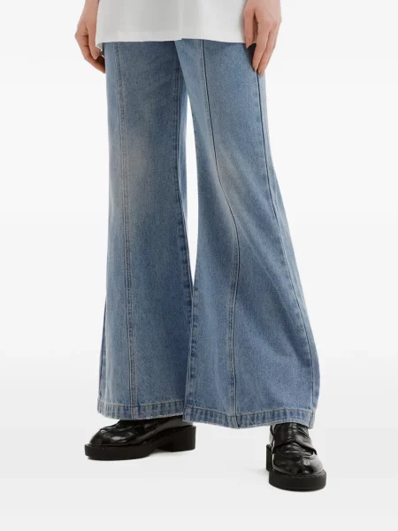 Jeansy dzwony B+ab dzwony niebieskie