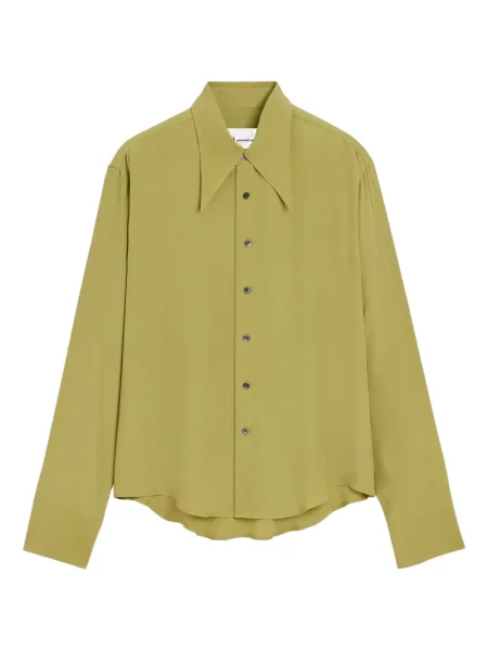 S límcem košile Ami Paris zelená