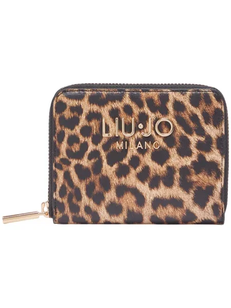 Portofel Liu Jo cu model leopard maro