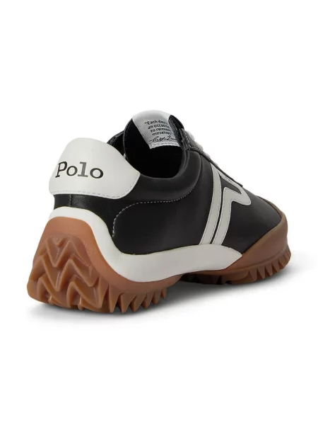 Polo Ralph Lauren Tread Lw Tp маратонки дамски от кожа черно