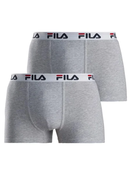 FILA Boxeri amestecat / alb / negru / roșu gri