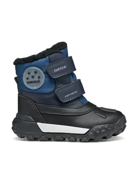 Geox cizme de zăpadă pentru copii TREKKYUP albastru