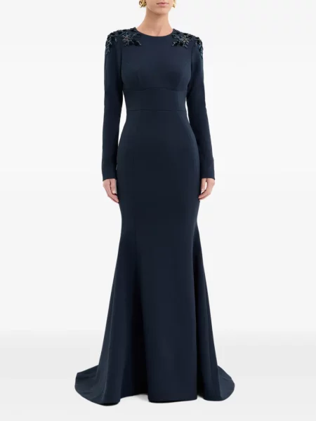 Lung rochie Rebecca Vallance albastru