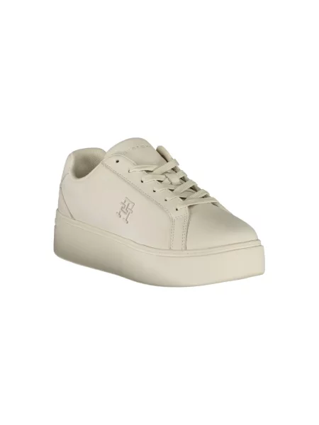 Sneakersy Tommy Hilfiger skórzane białe