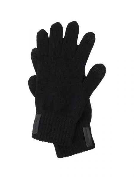 Emporio Armani De lână mănuși GLOVES negru