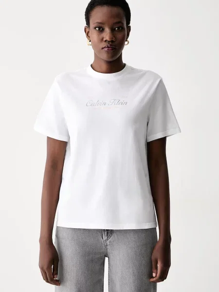 Calvin Klein Jeans tričko bílé
