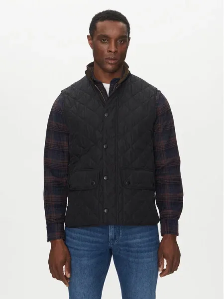 Barbour Vestă elegantă New Lowerdale Bleumarin