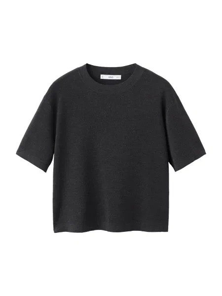 MANGO Pulover SAMMY metalic gri