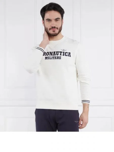 Aeronautica Militare Hanorac | Comfort fit alb
