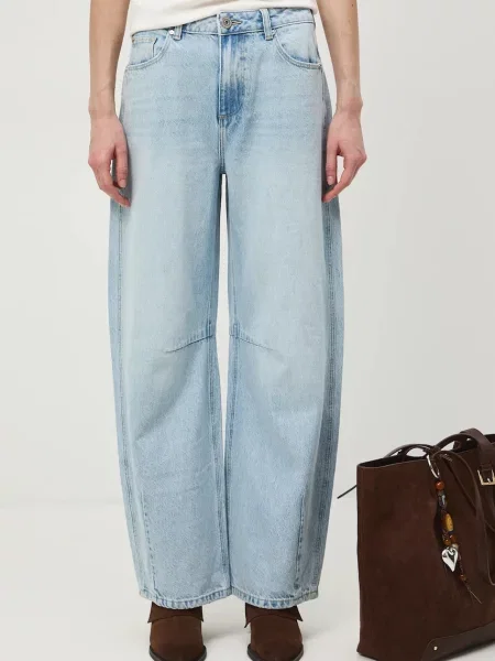 Medicine jeansy slouchy niebieskie