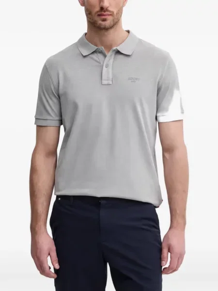 Scurt tricou polo Joop! gri