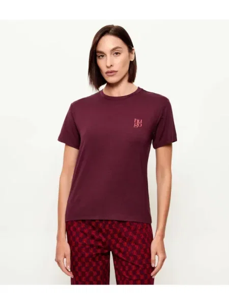 Hugo Bodywear Tricou casual bordo
