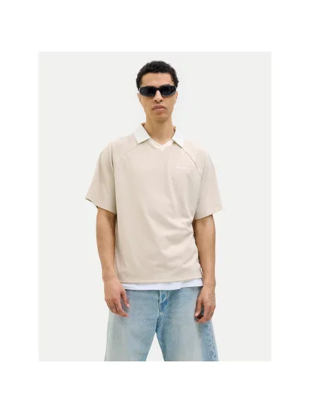 Polo majica Jack&Jones bež