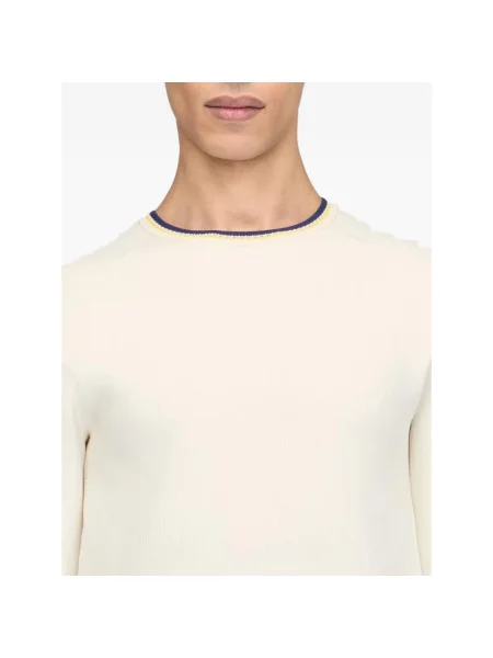 Dzianinowy sweter Adidas Originals beżowy