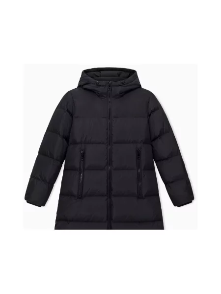 Páperová bunda Armani Exchange čierna