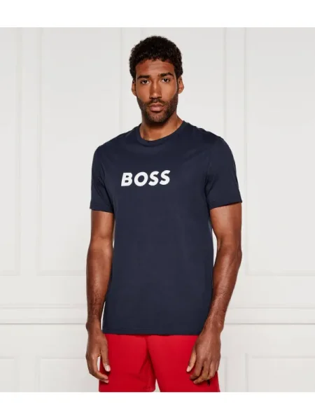 Boss Bodywear Tricou | Relaxed fit albastru