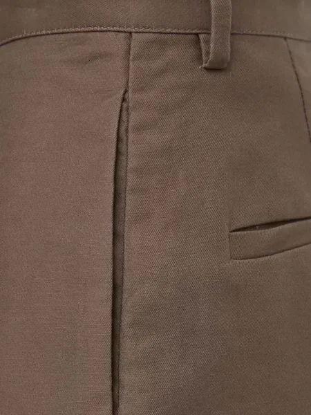 Pantaloni Dkny plisate maro