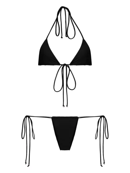 Bikini Amir Slama cu gât halter negru