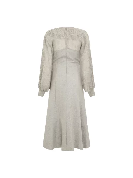 Sukienka Alberta Ferretti szara