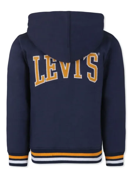 Bluza z kapturem dziecięca Levi's niebieska