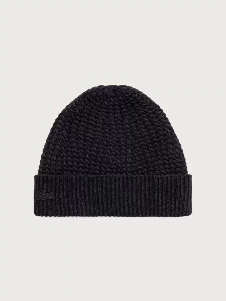 Șapcă Lacoste Knitted Caps Lightning Chine Universal gri