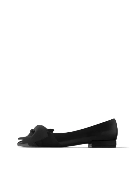 HANDMADE SHOES Balerini QUEEN OF THE NIGHT' negru