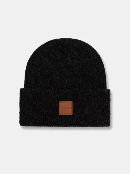 Kapa z dodatkom volne Coach črna