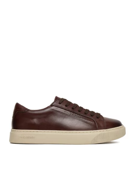 Sneakersy GINO ROSSI brązowe