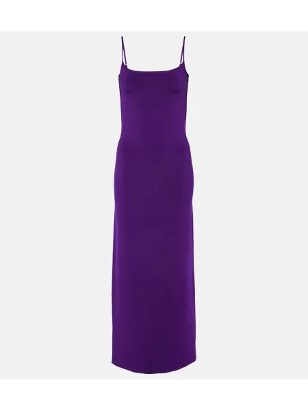 Maksi obleka Galvan vijolična