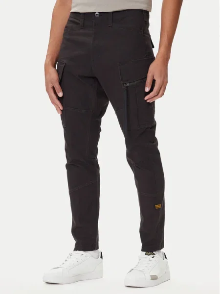 G-Star Raw Pantaloni din Zip Pocket 3D Skinny Fit negru