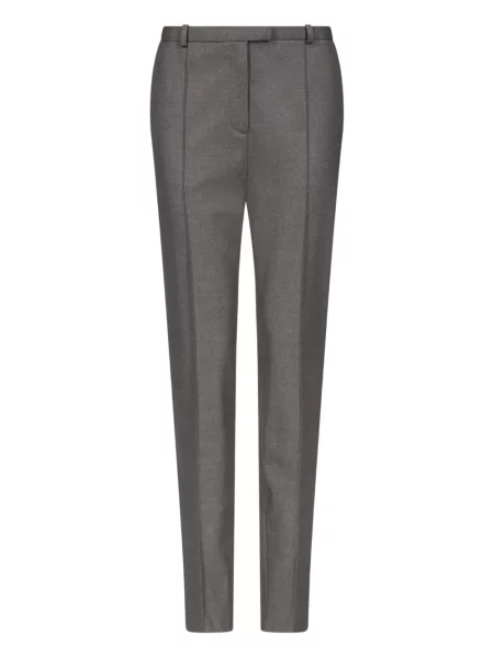 Pantaloni Loulou De Saison plisate gri