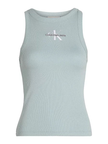 Top din denim Calvin Klein Jeans albastru