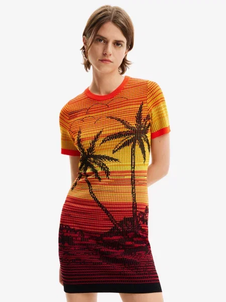 Rochie mini Desigual negru