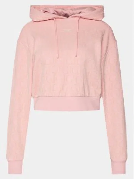 Guess Bluză Gj Logo roz