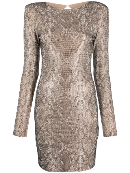 Rochie mini Philipp Plein cu imagine de costum