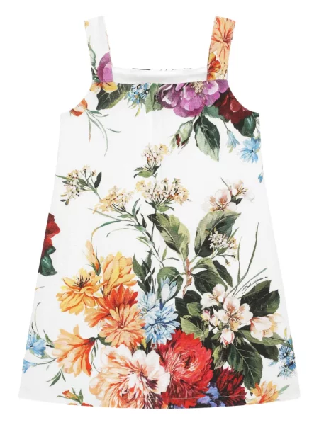 Sukienka dziecięca Dolce And Gabbana biała