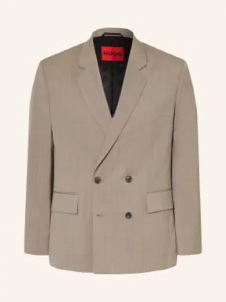 Hugo Oblekové Sako Karlo Modern Fit beige overflow béžové