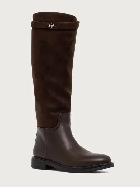 Steve Madden cizme pentru femei Stryke maro