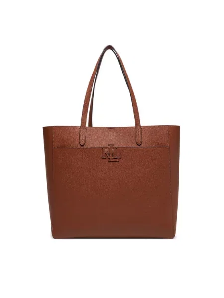 Ročna torba LAUREN RALPH LAUREN rjava