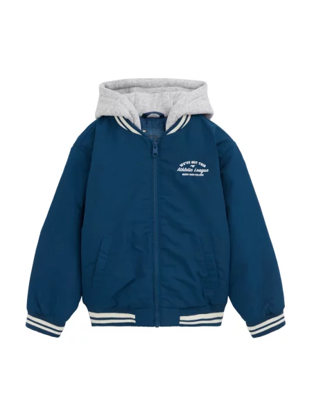 WE Fashion Geacă de primăvară-toamnă albastru / albastru cobalt / amestecat gri