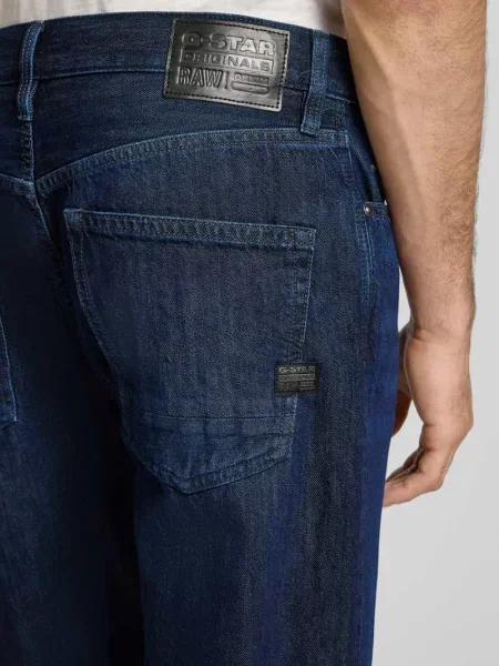 Jeansy z 5 model ‘Dakota’ G-star Raw granatowe