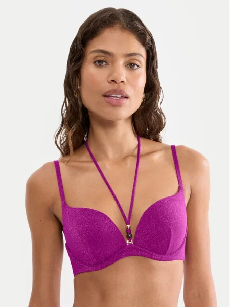 Triumph Bikini partea de sus Summer Sunset închis roz