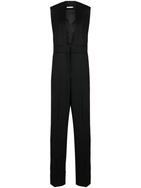 Salopetă Rev de lână business negru