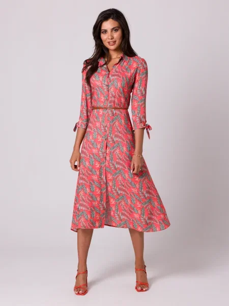 Sukienka Bewear brązowa