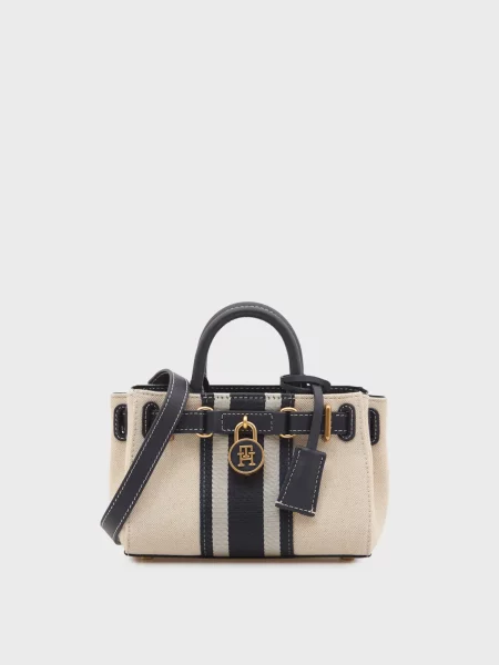 Сумка Tommy Hilfiger из канваса белая